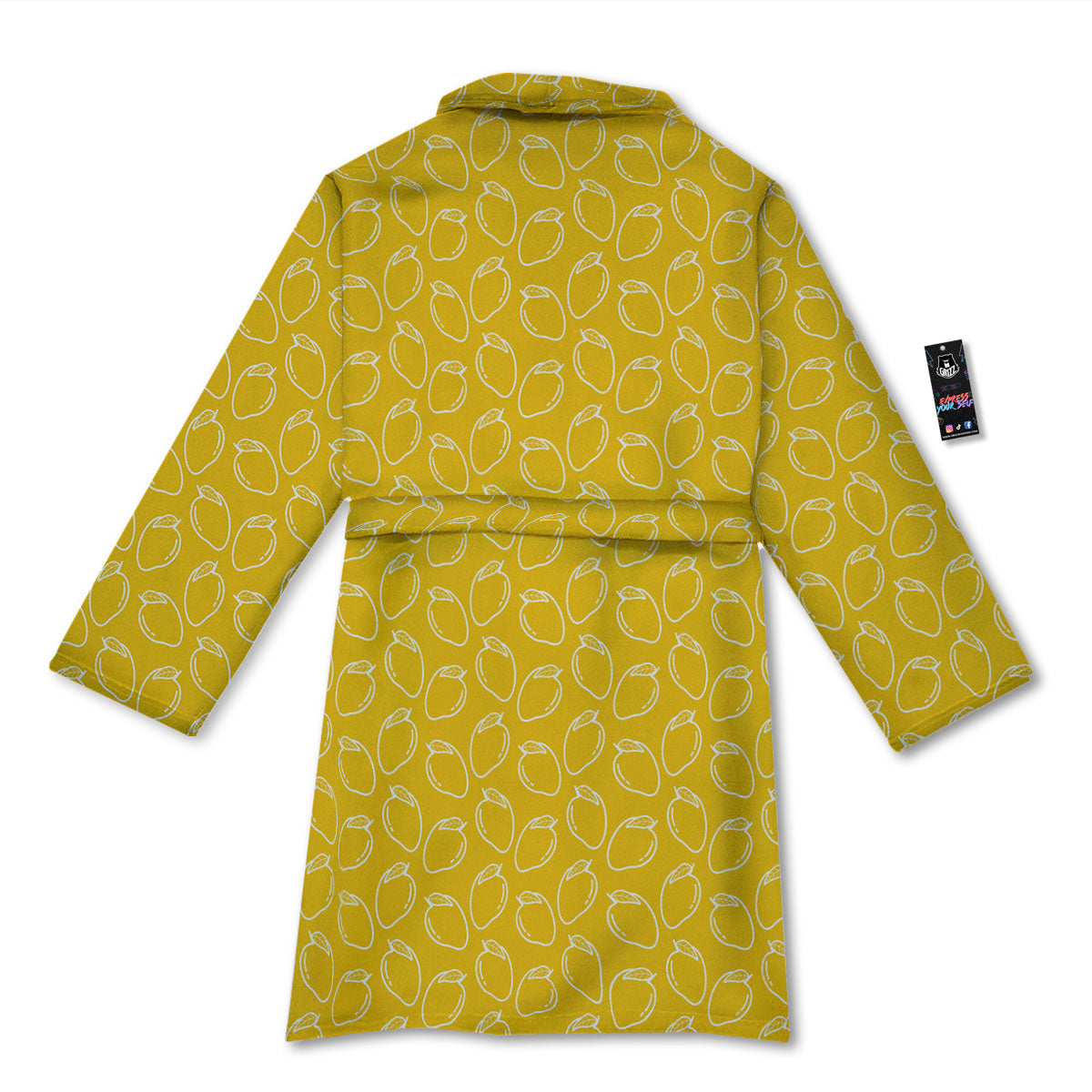 Pattern Mango Print Bathrobe-grizzshop