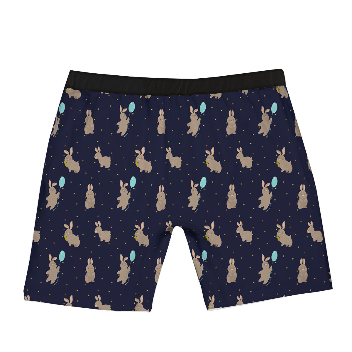 Pattern Mini Rabbit Print Boxer Briefs-grizzshop
