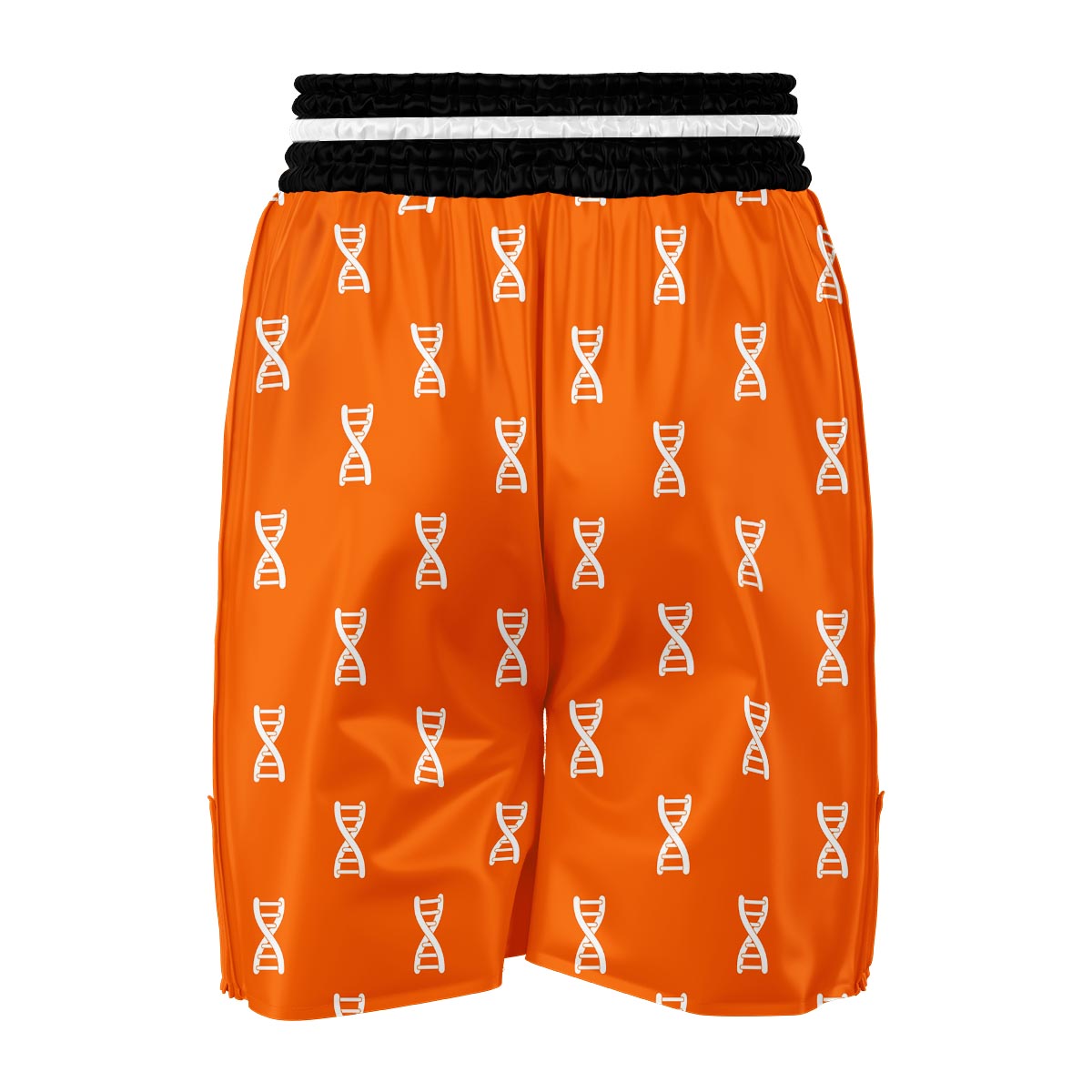Pattern Print Dna Boxing Shorts-grizzshop