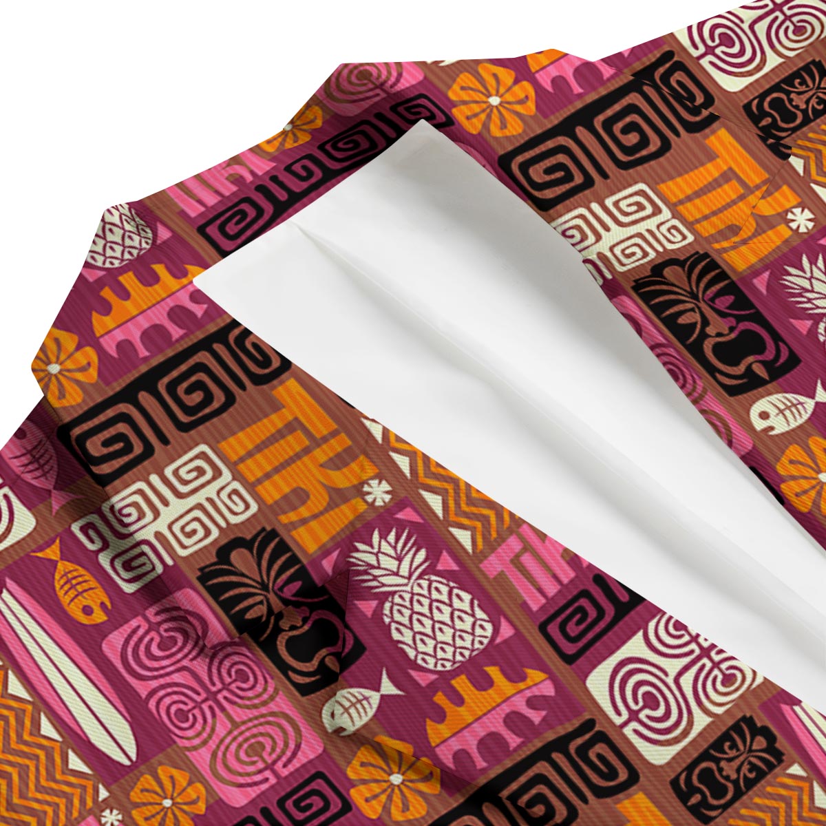 Pattern Print Ethnic Men's Blazer-grizzshop