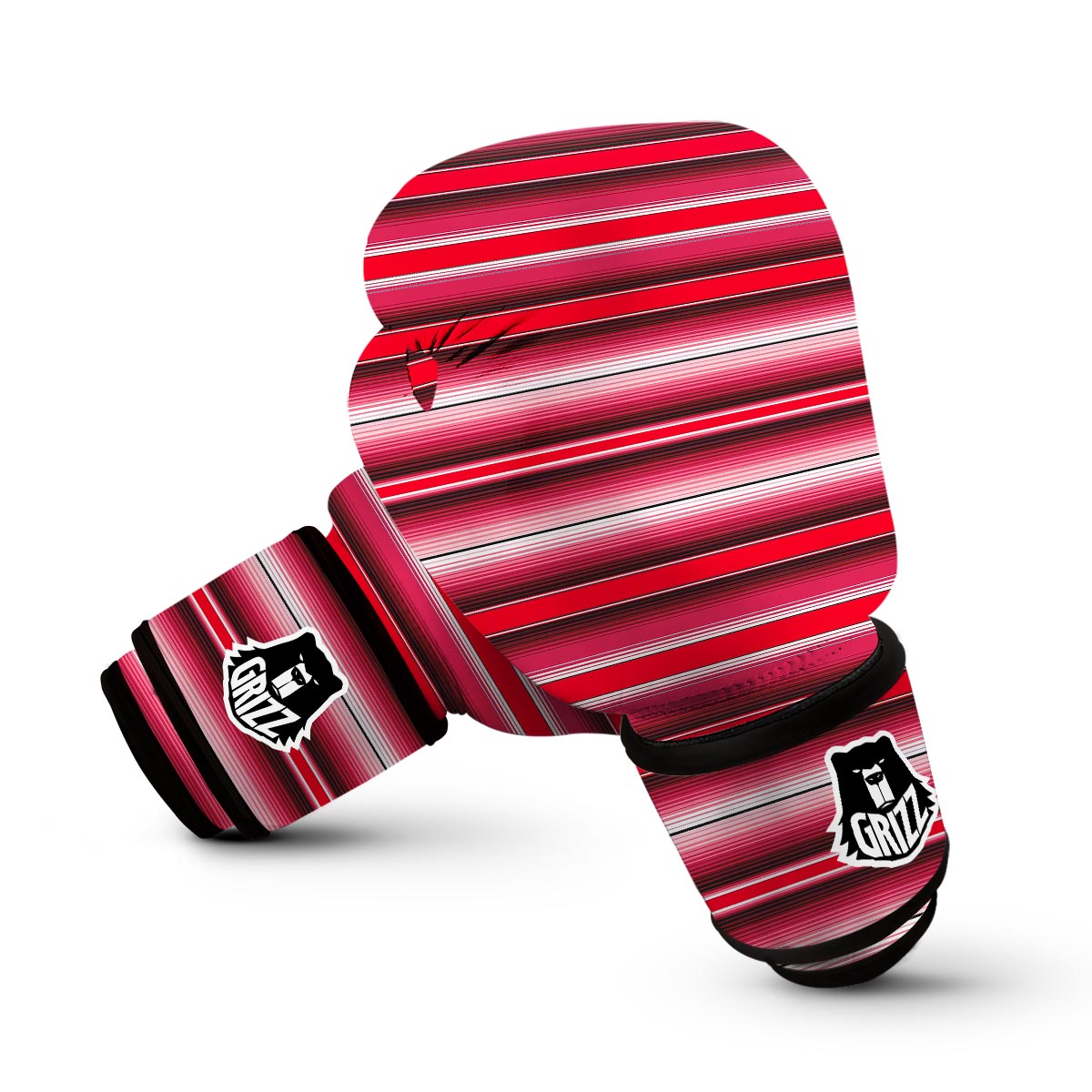 Pattern Print Mexican Serape Blanket Baja Boxing Gloves-grizzshop