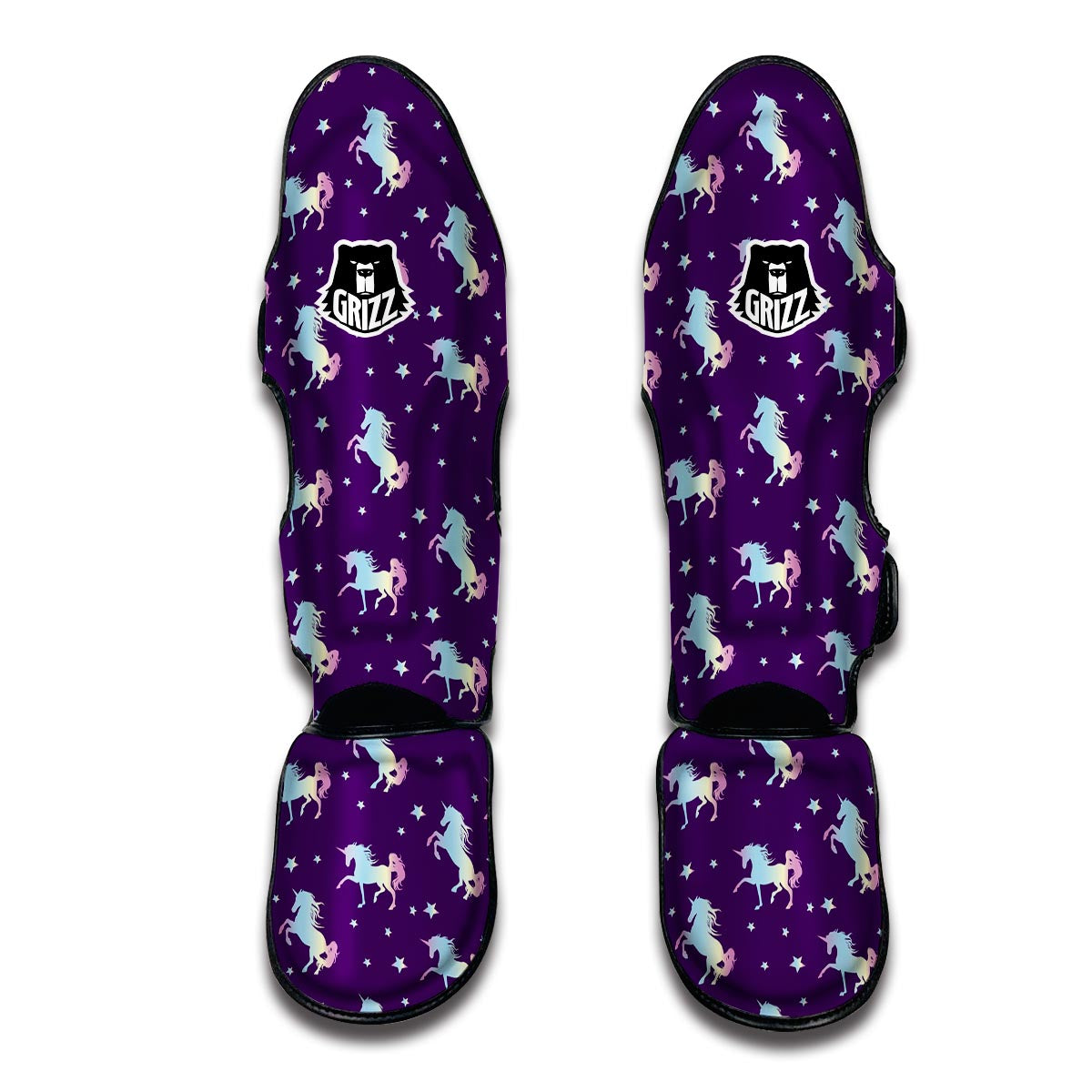 Cupcake Unicorn Print Pattern Muay Thai Boxing Shorts main image 1