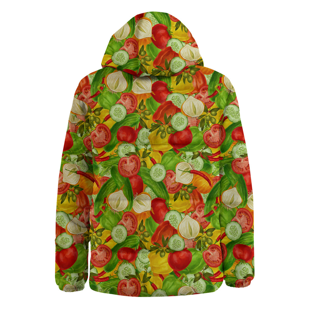 Pattern Vegan Print Pattern Down Jacket-grizzshop