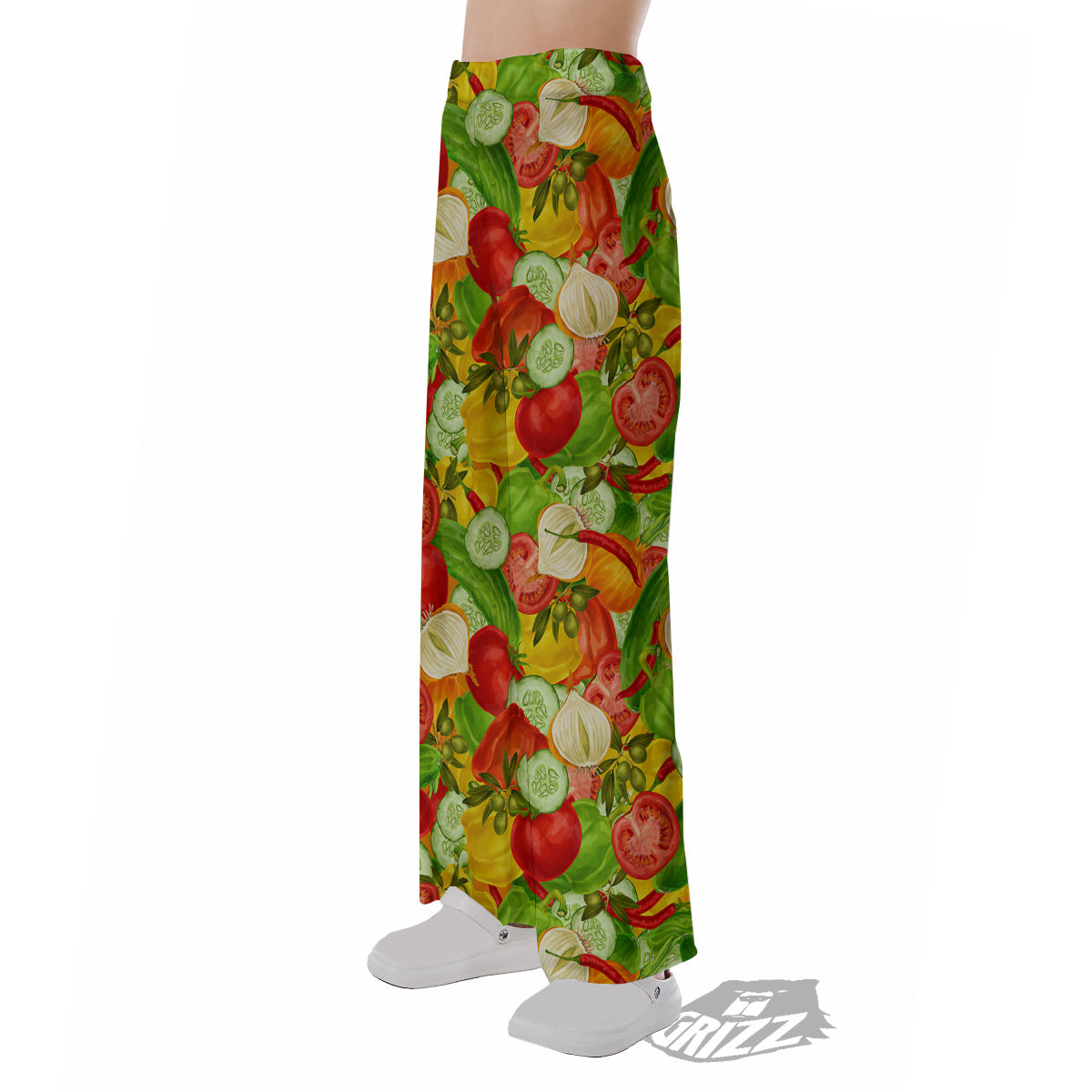 Pattern Vegan Print Pattern Pajama Pants-grizzshop