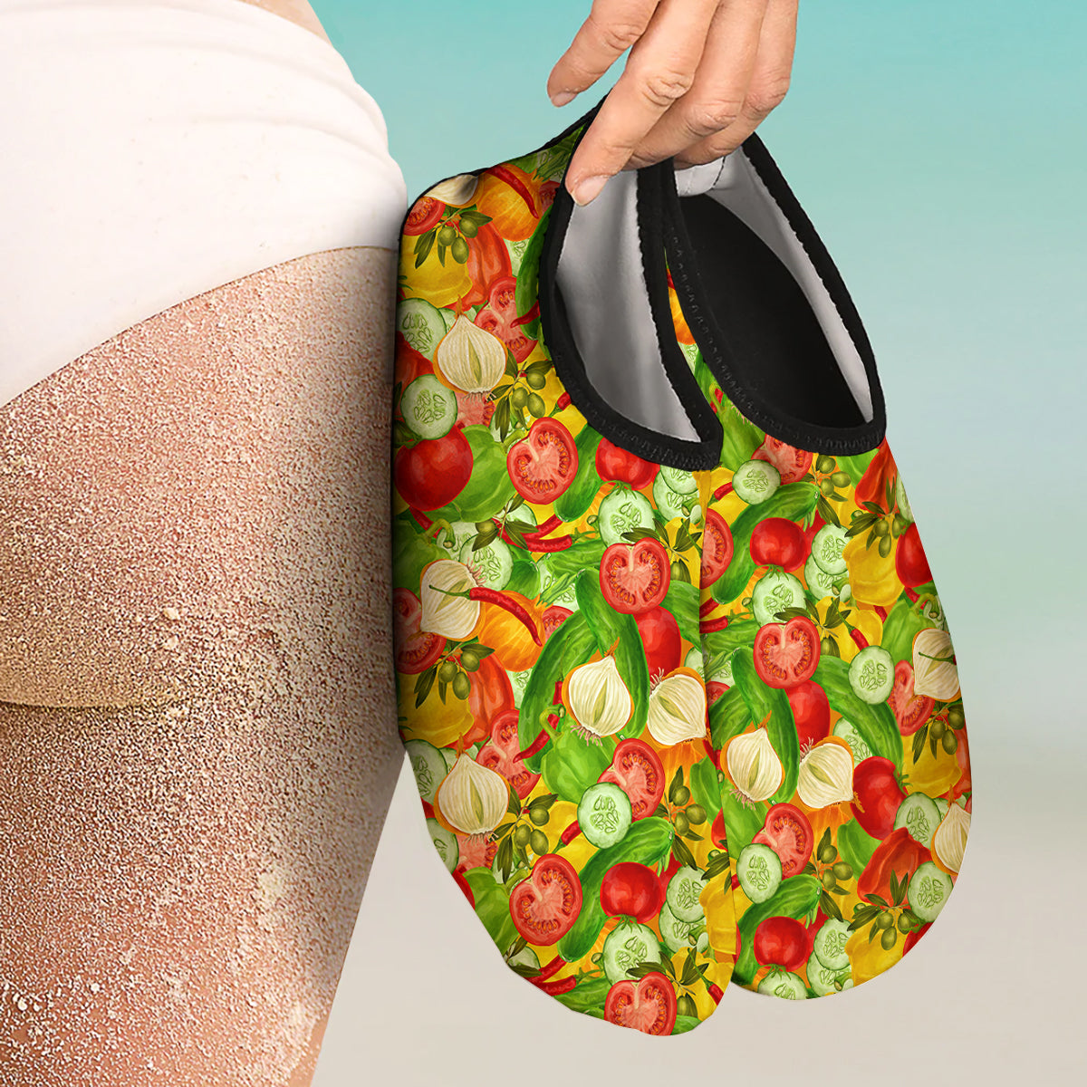 Pattern Vegan Print Pattern Water Shoes-grizzshop