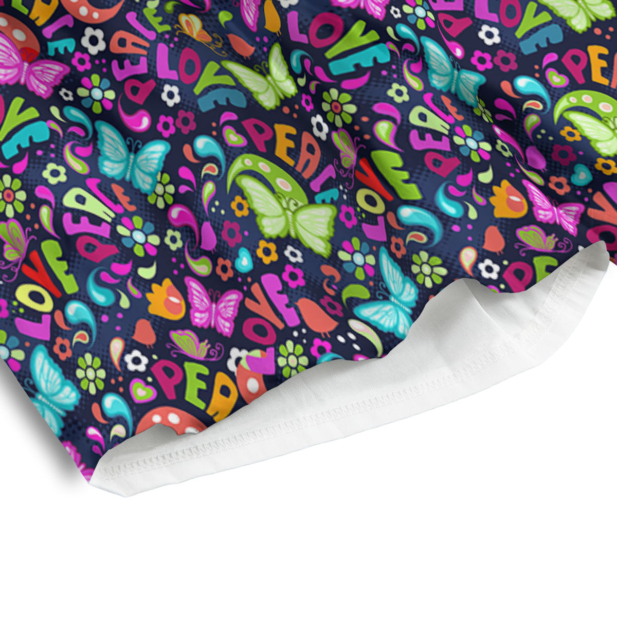 Playing Card King Of Clubs Print Men's Athletic Shorts
