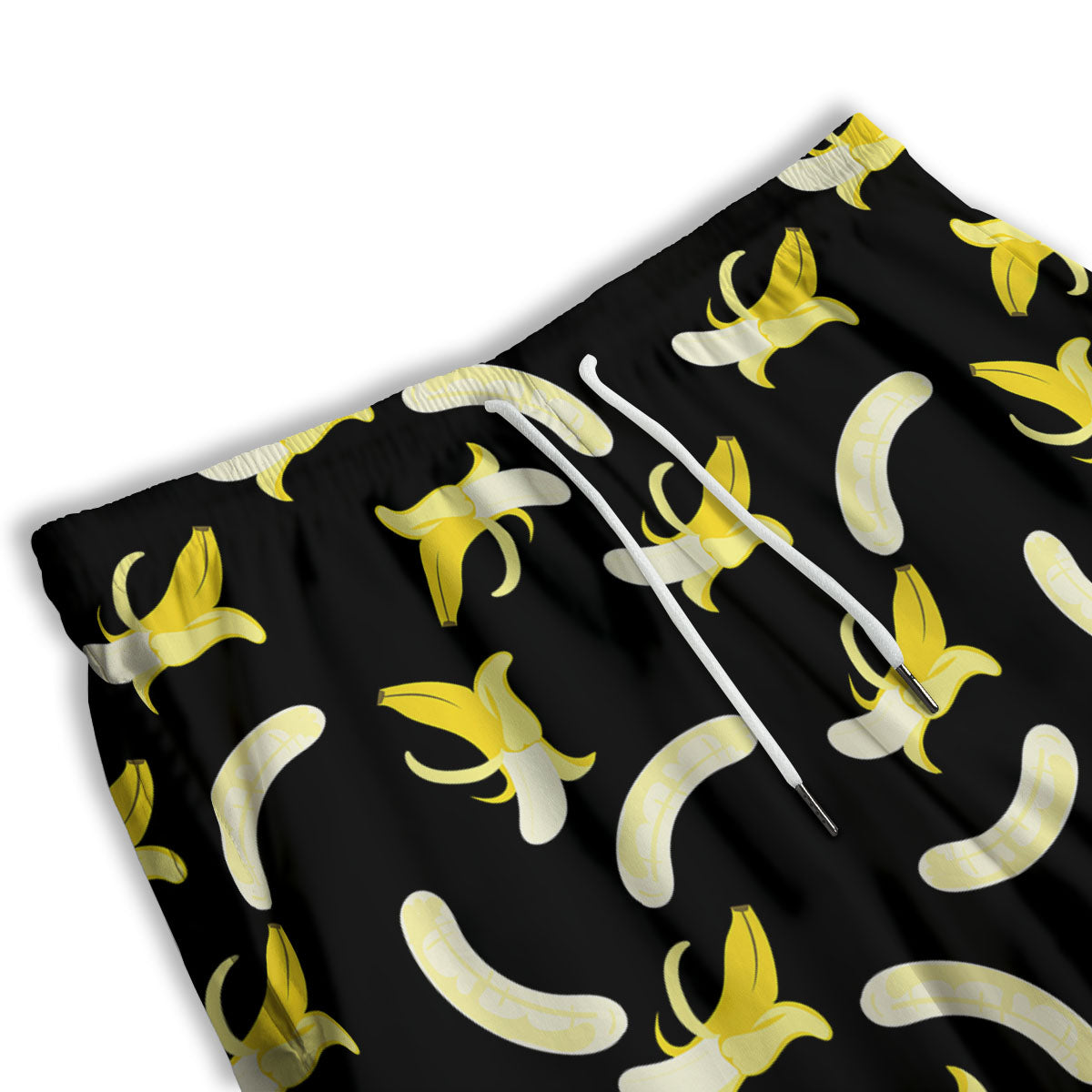Peeled Banana Print Pattern Men's Athletic Shorts