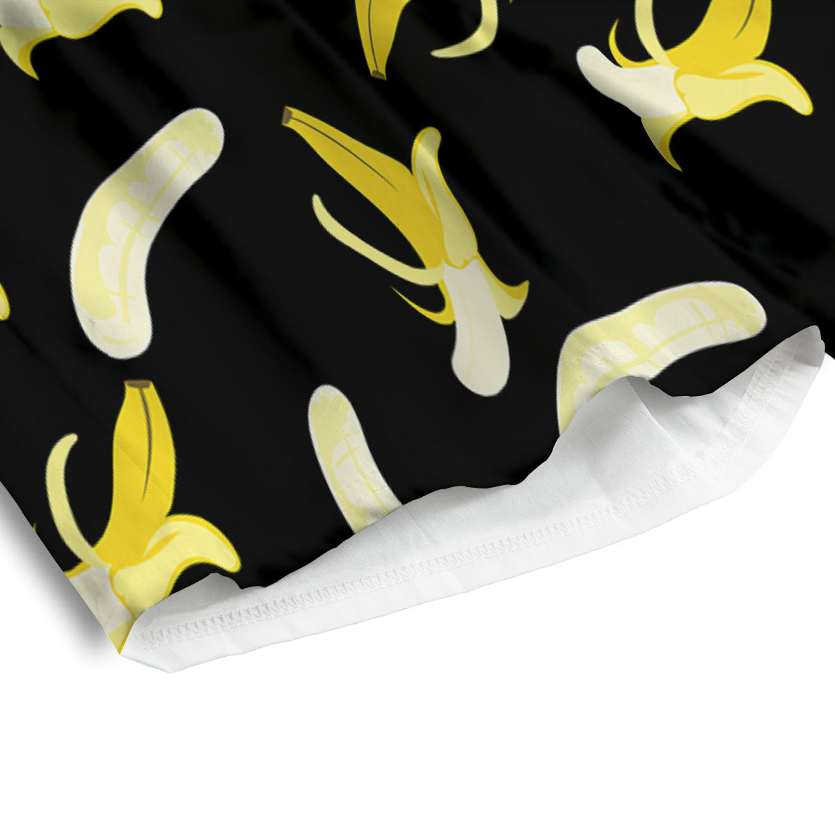Peeled Banana Print Pattern Men's Athletic Shorts