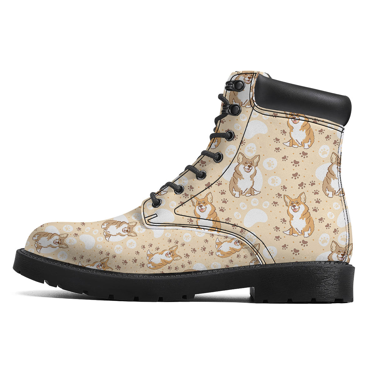 Pembroke Welsh Corgi Print Pattern Boots-grizzshop