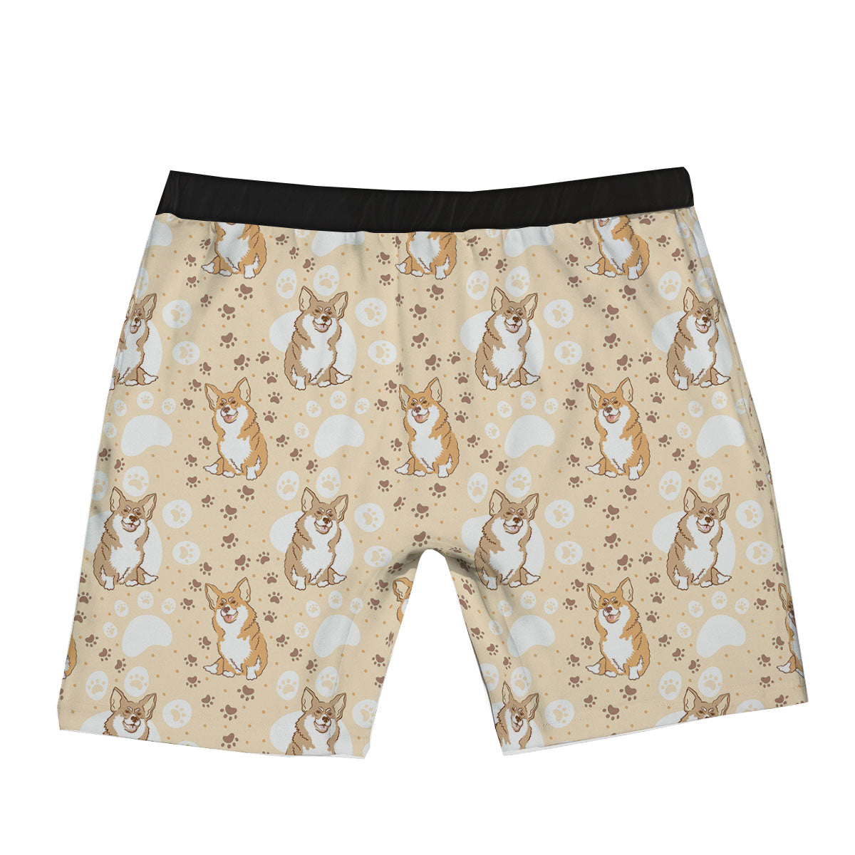 Pembroke Welsh Corgi Print Pattern Boxer Briefs-grizzshop