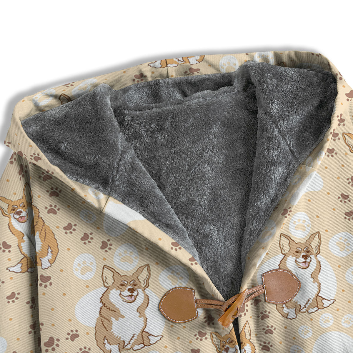 Pembroke Welsh Corgi Print Pattern Men's Windbreaker Jacket-grizzshop
