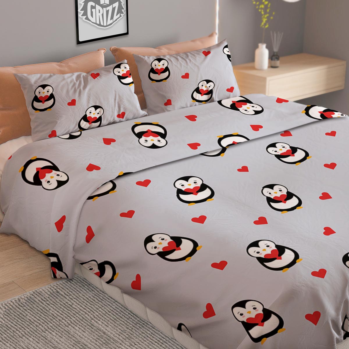 Paradise Unicorn Print Pattern Duvet Cover Bedding Set