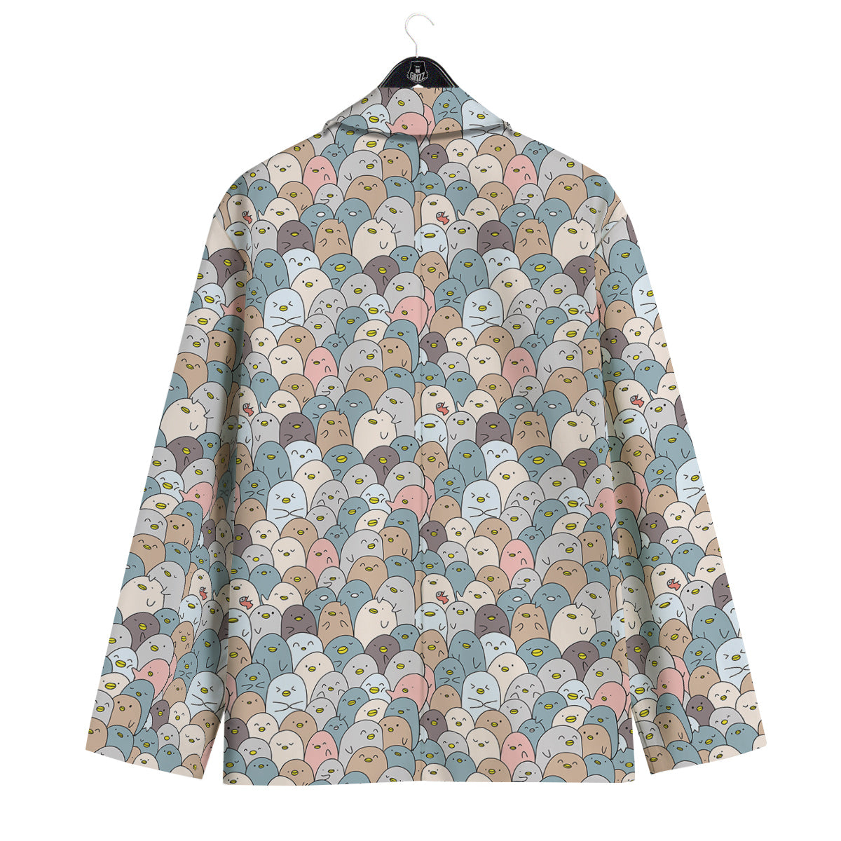 Penguin Cute Colorful Print Pattern Men's Sport Coat-grizzshop