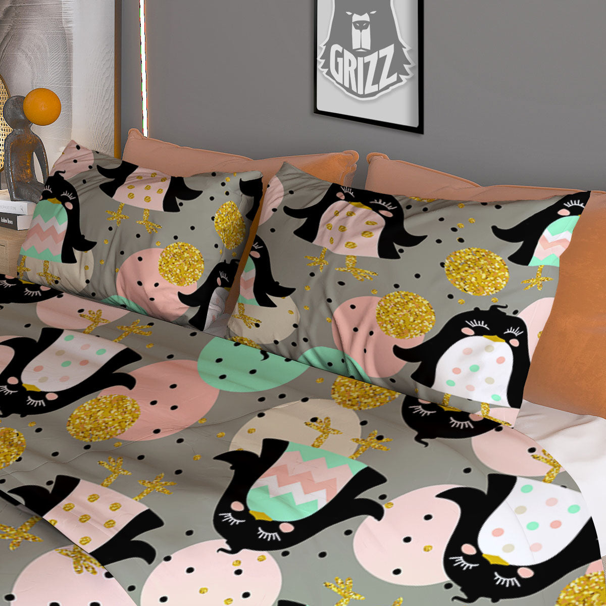 Paramedic Symbol The Star Of Life Print Duvet Cover Bedding Set