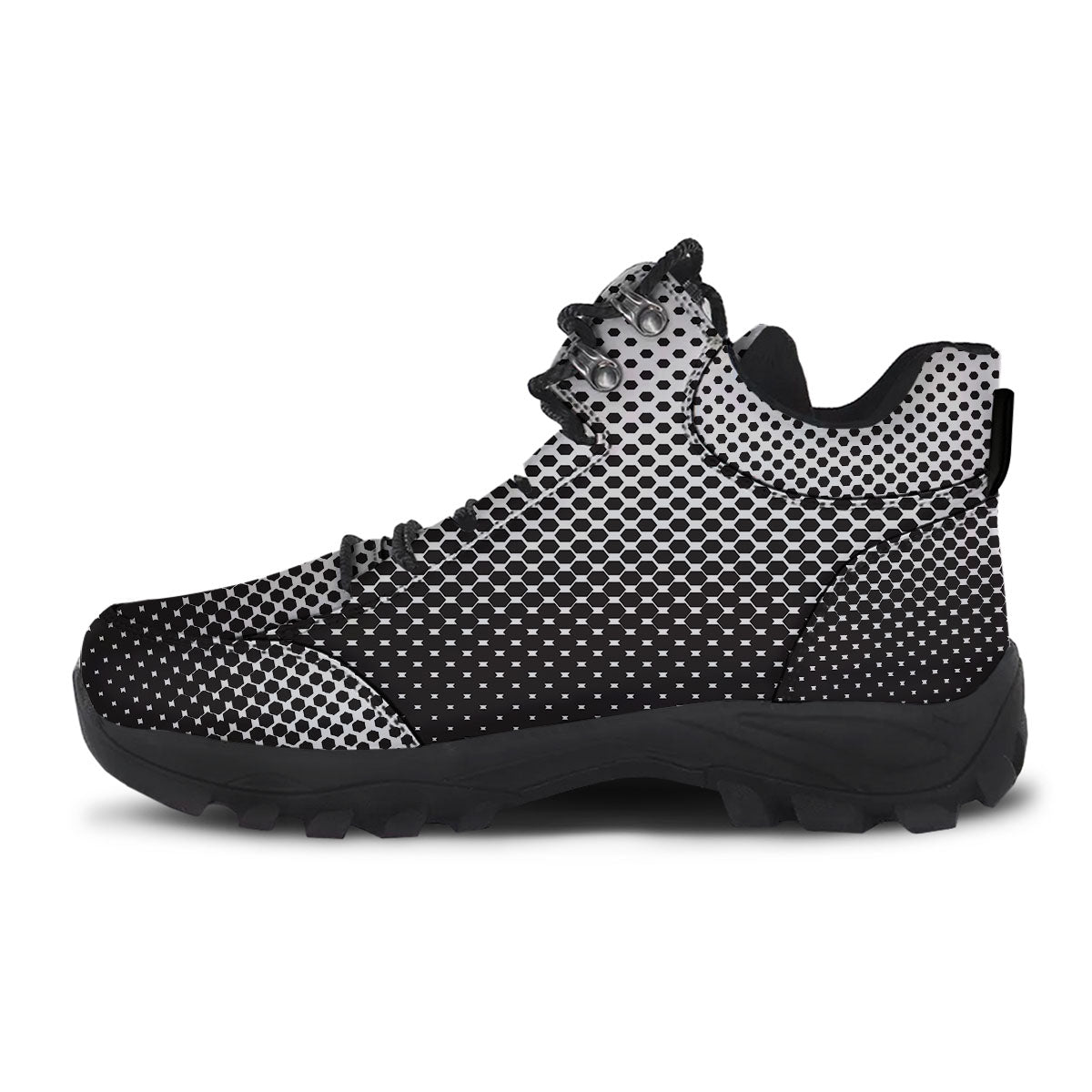 Pentagon Halftone Print Hiking Shoes-grizzshop