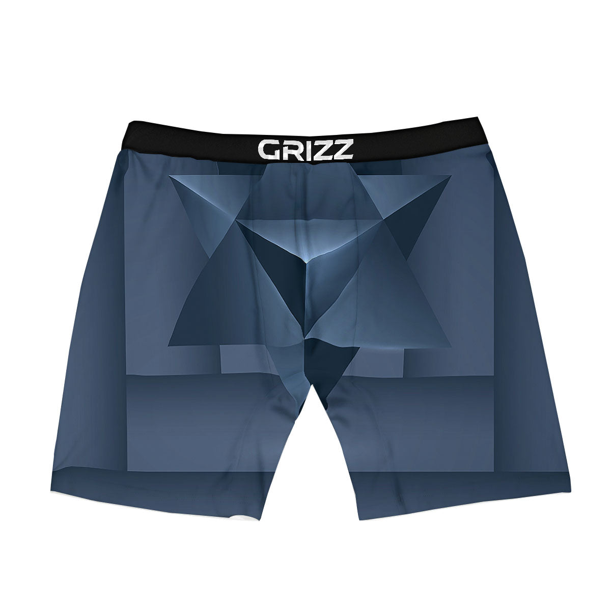 Pentagram Geometric Inverted Print Boxer Briefs-grizzshop