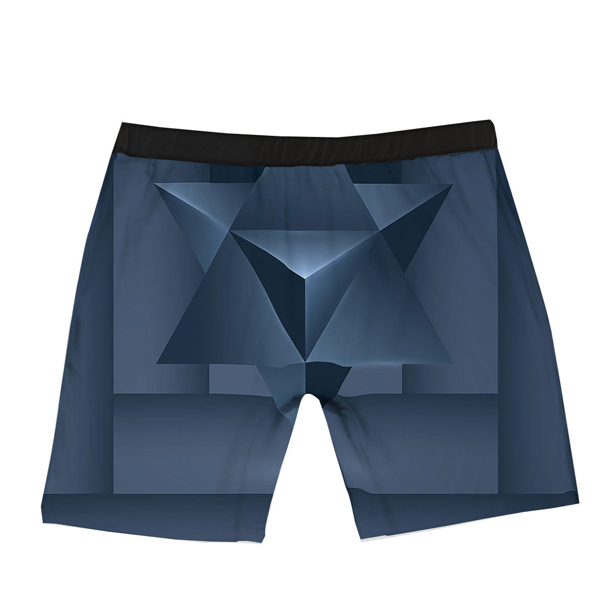 Pentagram Geometric Inverted Print Boxer Briefs-grizzshop
