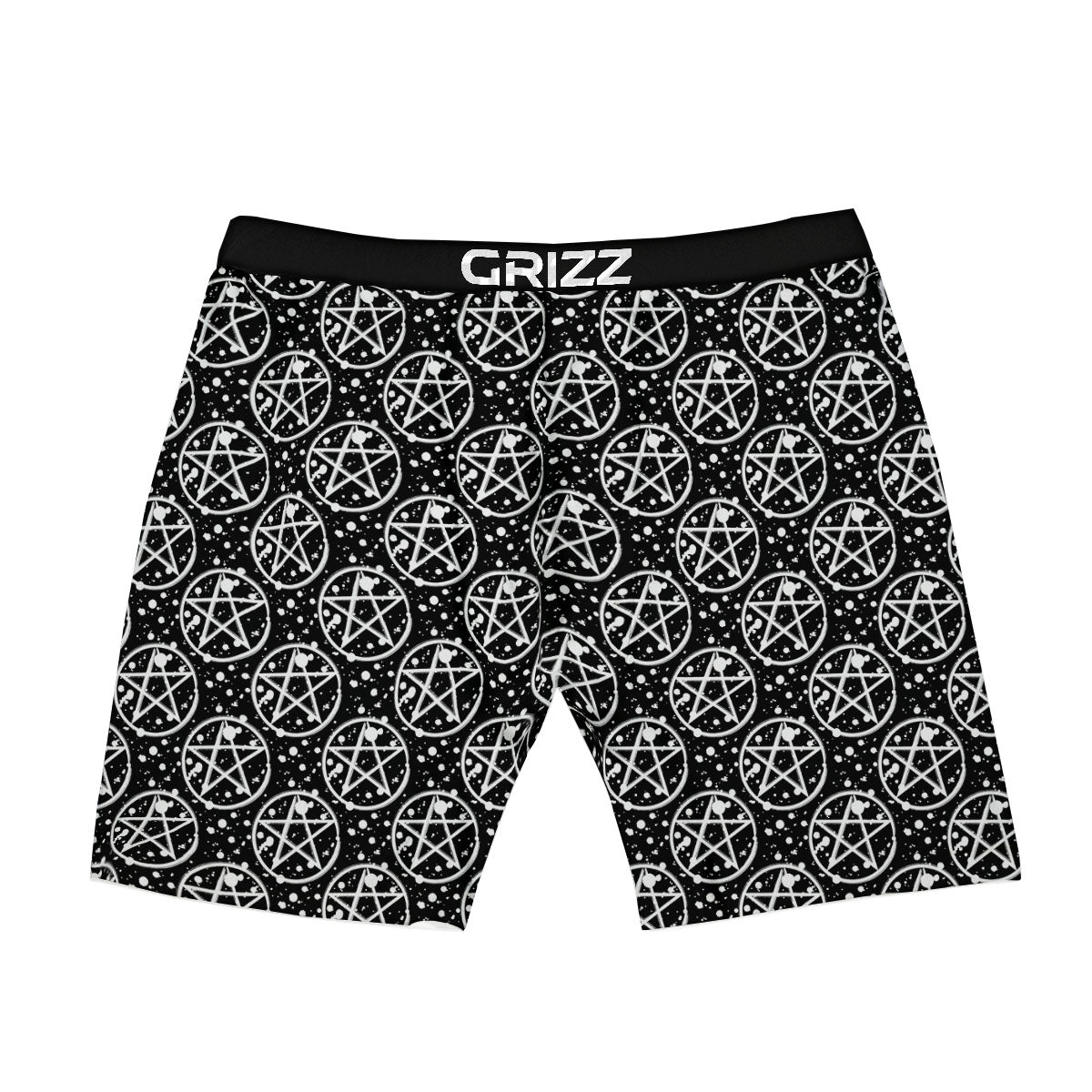 Pentagram Pentagram Magic Pattern Boxer Briefs-grizzshop