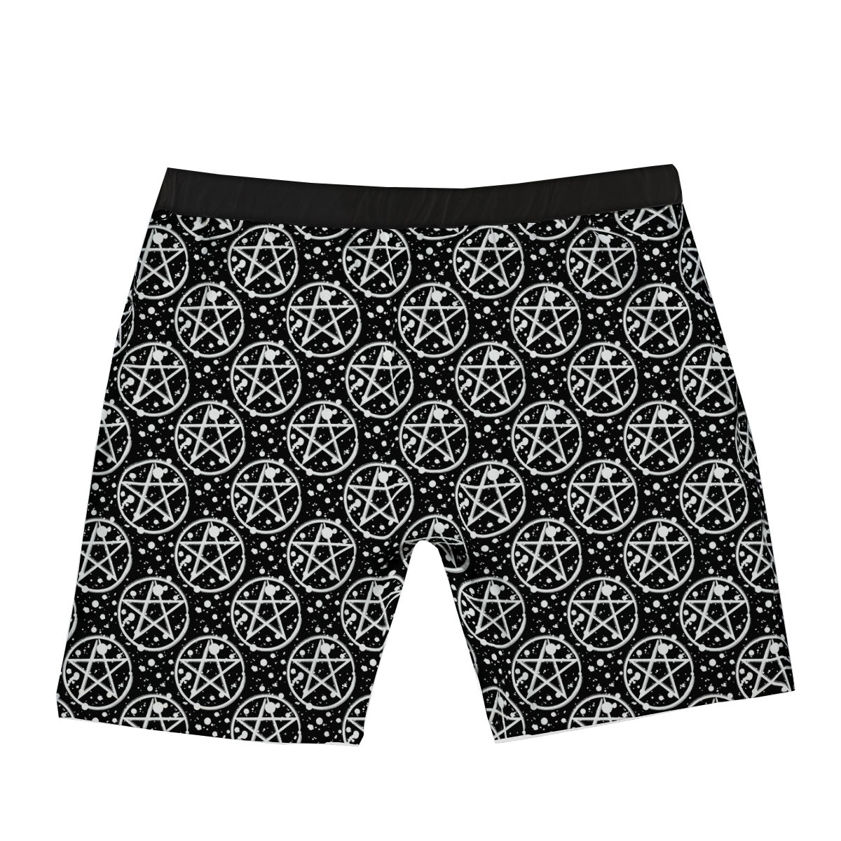 Pentagram Pentagram Magic Pattern Boxer Briefs-grizzshop