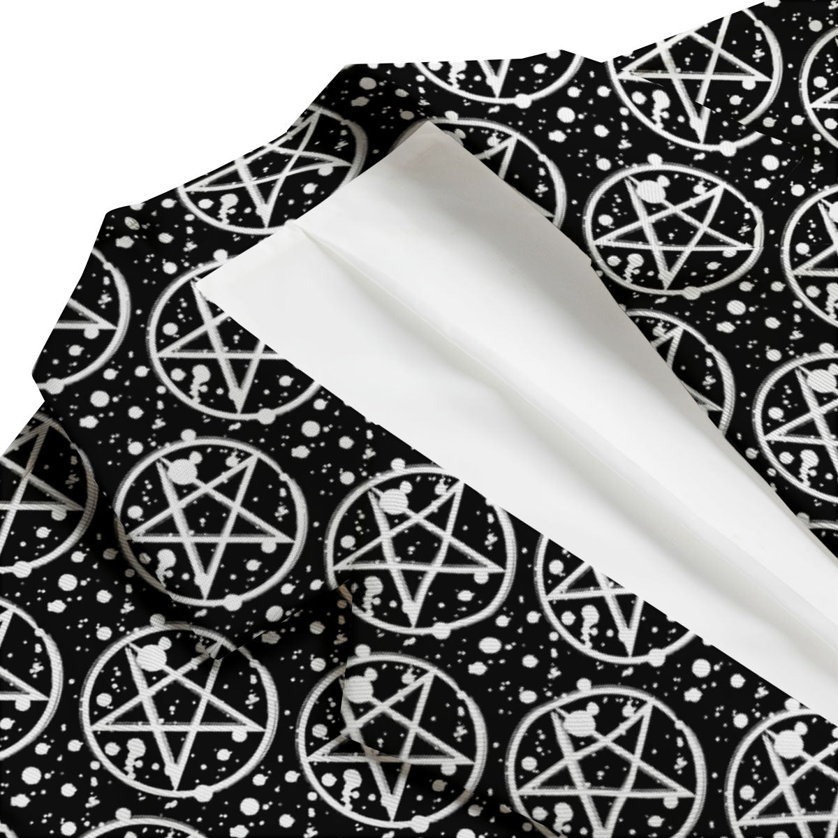 Pentagram Pentagram Magic Pattern Men's Blazer-grizzshop
