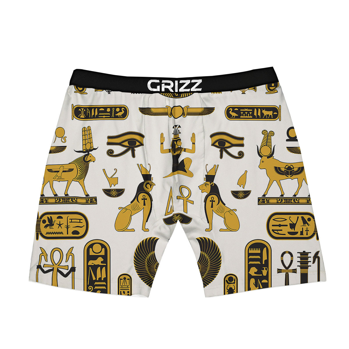 Pharaohs And Gods Egyptian Print Boxer Briefs-grizzshop