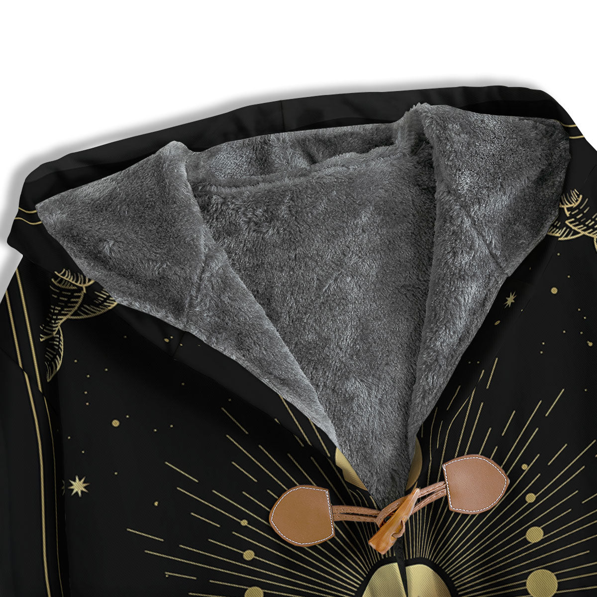Phases And Eclipse Print Men's Windbreaker Jacket-grizzshop