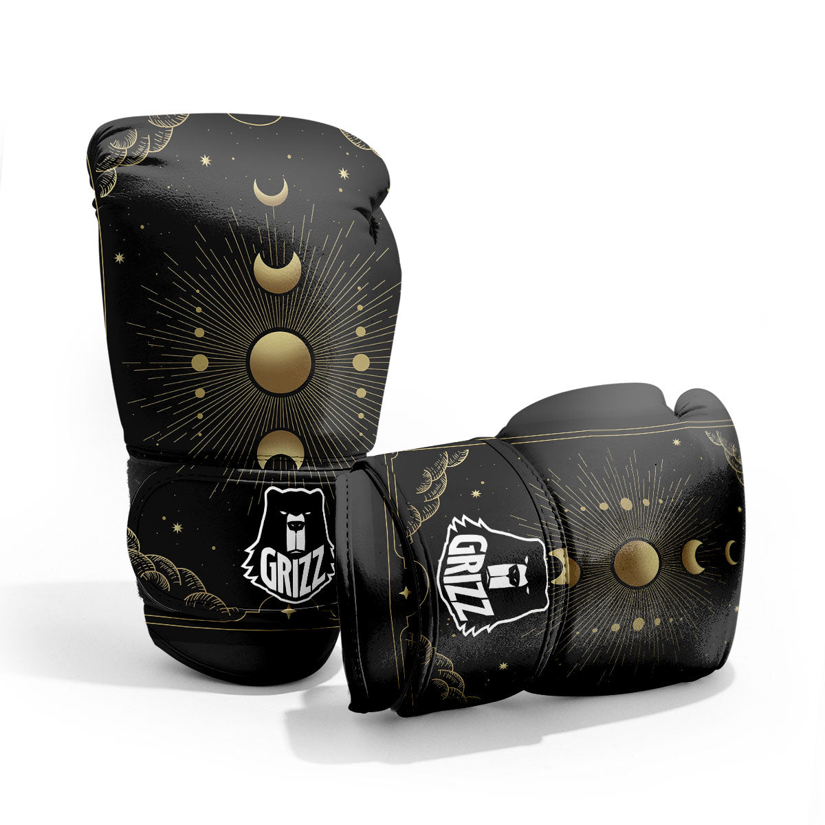 Phases And Eclipse Print Sparring Gloves-grizzshop