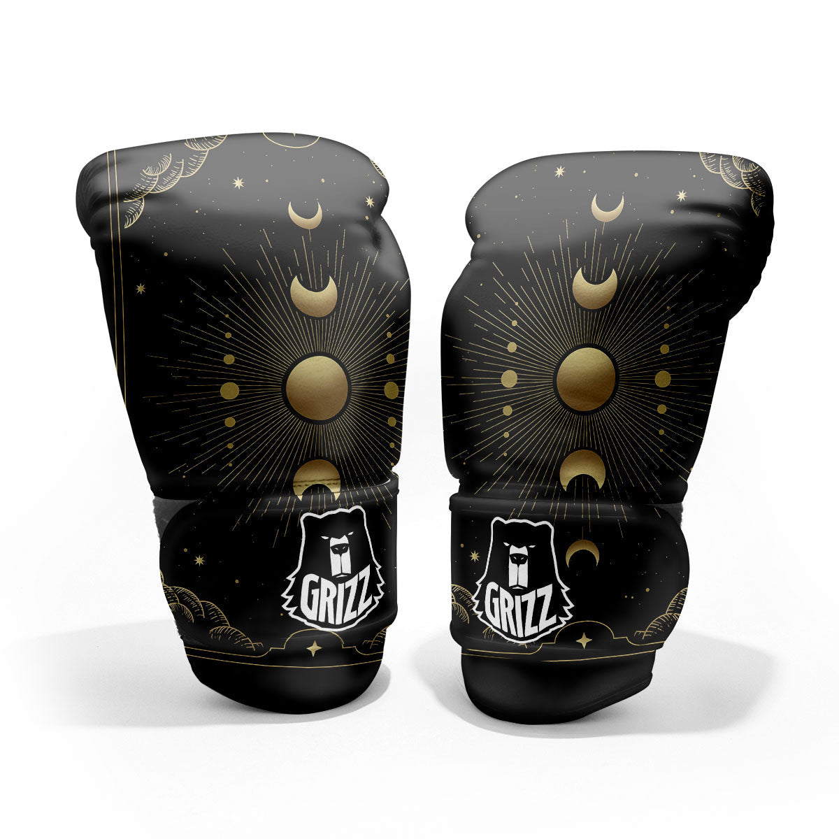 Phases And Eclipse Print Sparring Gloves-grizzshop