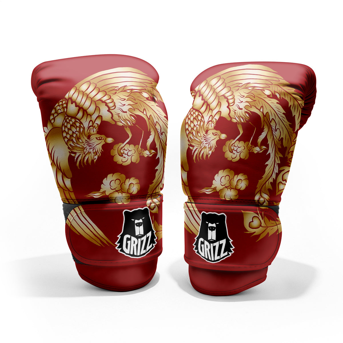 Phoenix Chinese Print Pro Boxing Glove