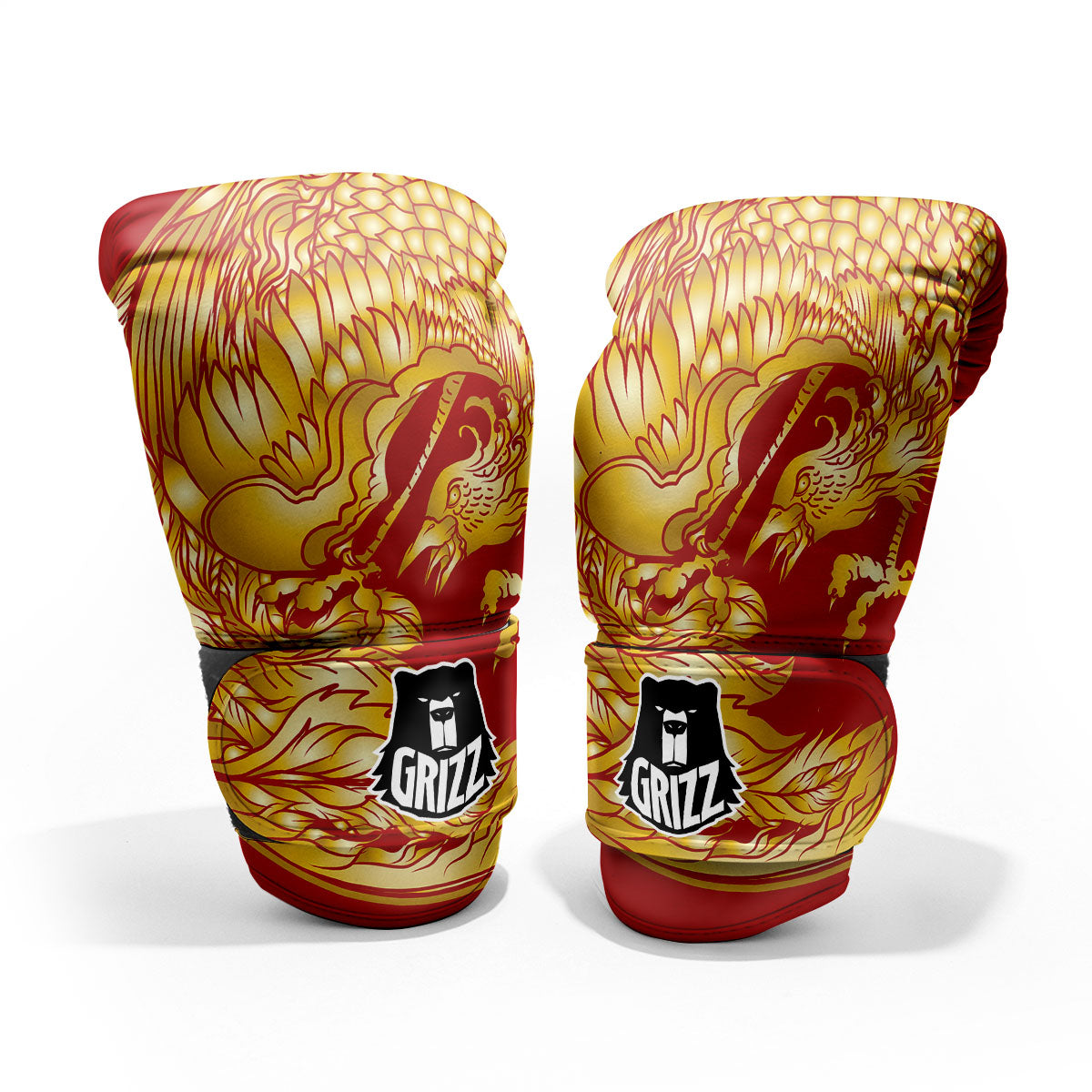 Phoenix Japanese Print Pro Boxing Glove