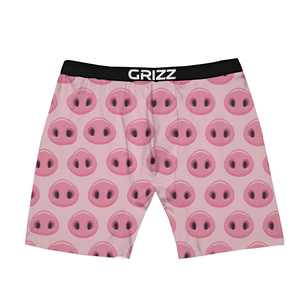 Pig Nose Pink Print Pattern Boxer Briefs-grizzshop