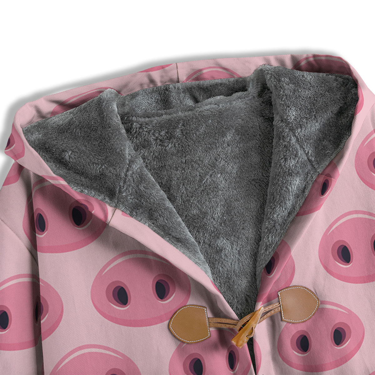 Pig Nose Pink Print Pattern Men's Windbreaker Jacket-grizzshop