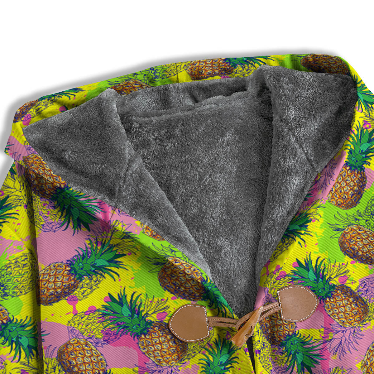 Pineapple Aloha Colorful Print Pattern Men's Windbreaker Jacket-grizzshop