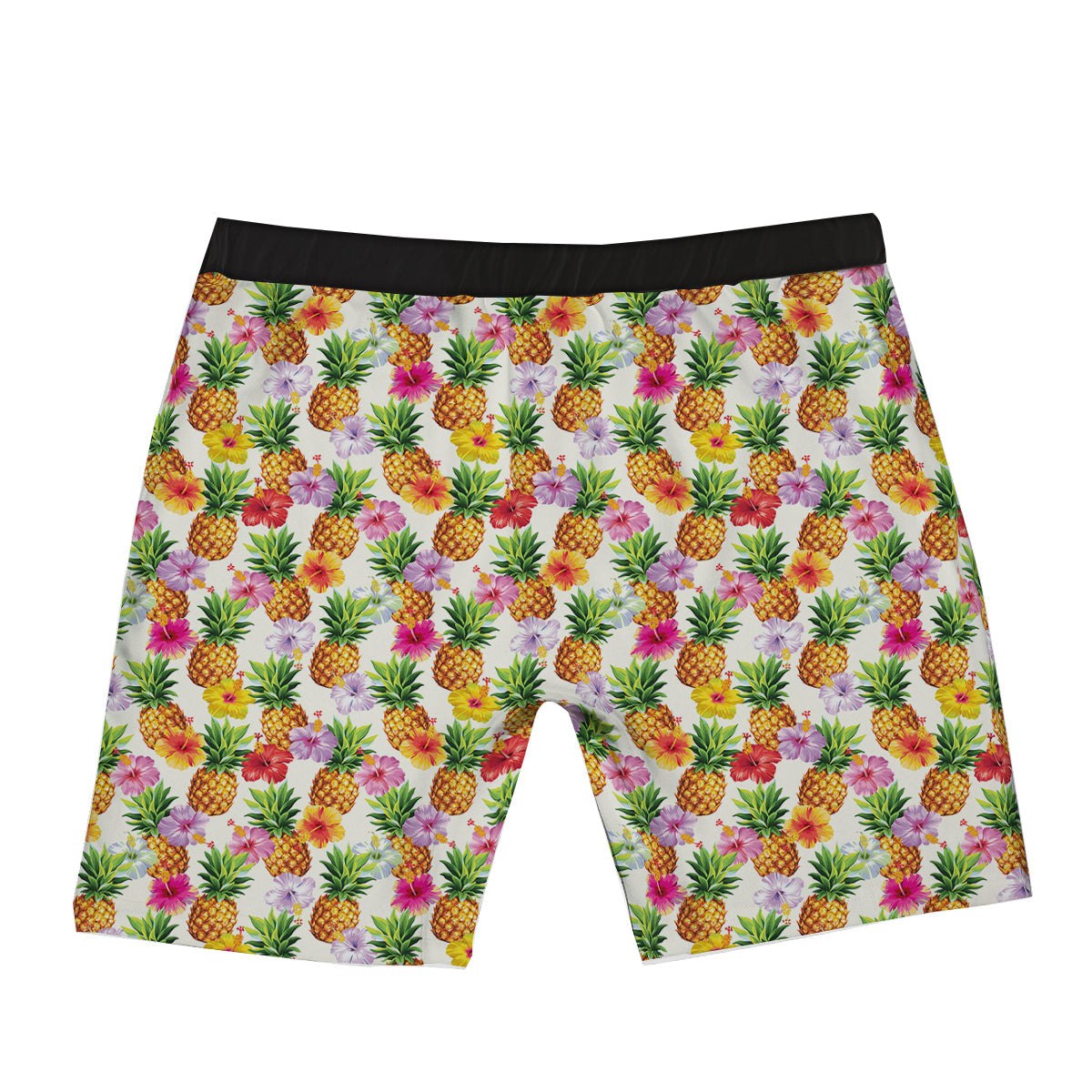 Pineapple Aloha Summer Print Pattern Boxer Briefs-grizzshop