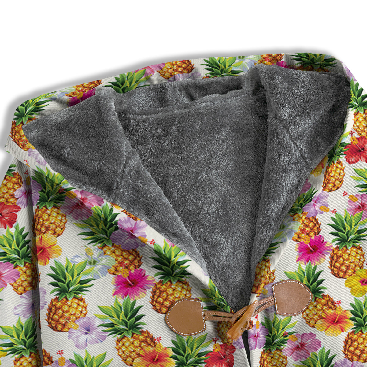 Pineapple Aloha Summer Print Pattern Men's Windbreaker Jacket-grizzshop
