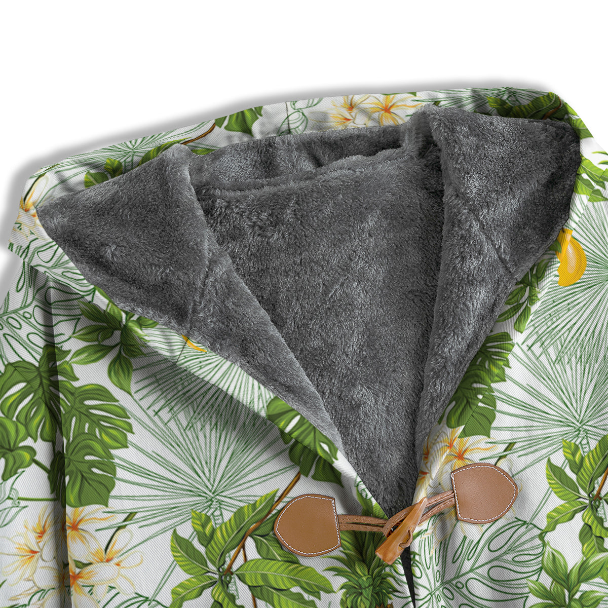Pineapple Aloha White Print Pattern Men's Windbreaker Jacket-grizzshop