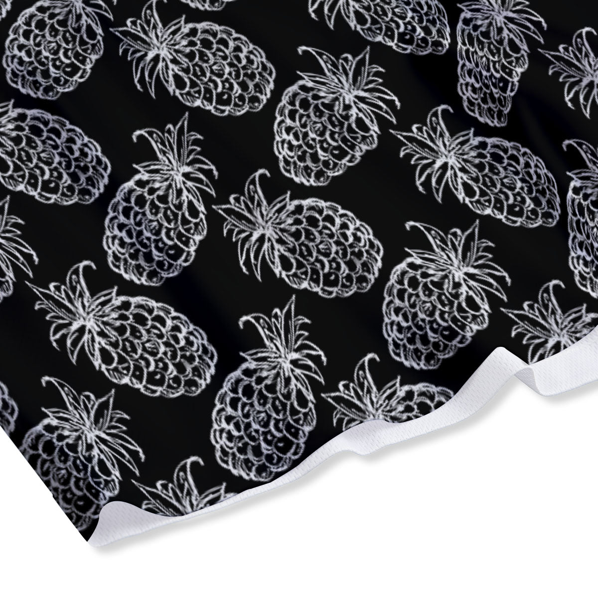 Paisley Bohemian Dark Print Pattern Mesh Shorts