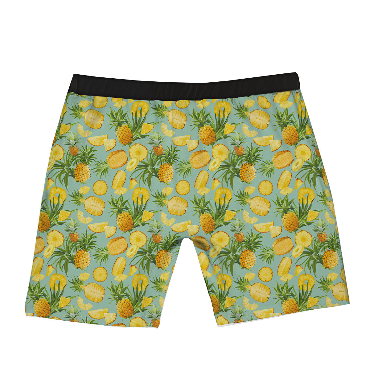 Pineapple Exotic Tropical Print Pattern Boxer Briefs-grizzshop