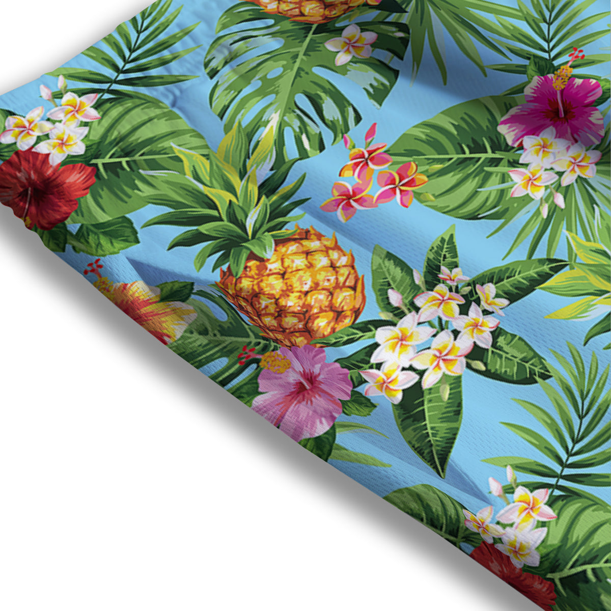 Pineapple Hawaii Tropical Print Pattern Mesh Shorts