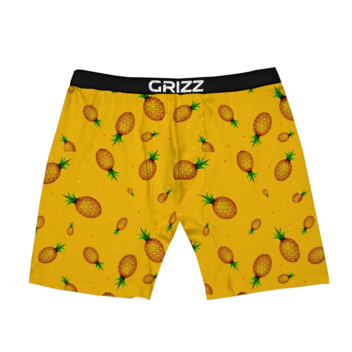 Pineapple Sand Beach Print Pattern Boxer Briefs-grizzshop