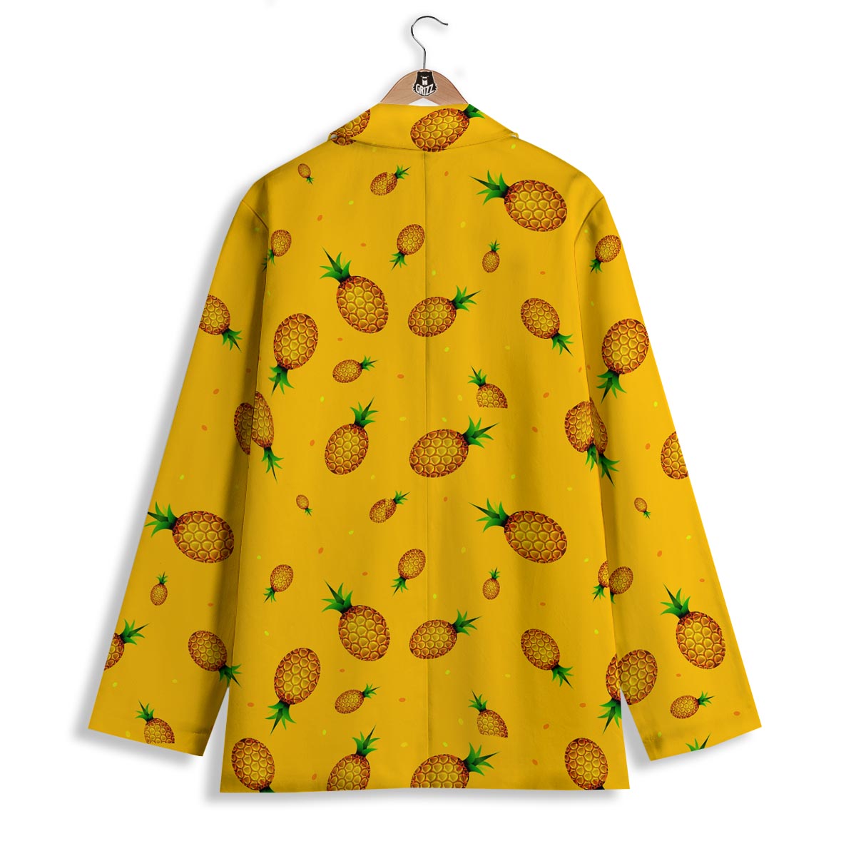 Pineapple Sand Beach Print Pattern Women's Blazer-grizzshop