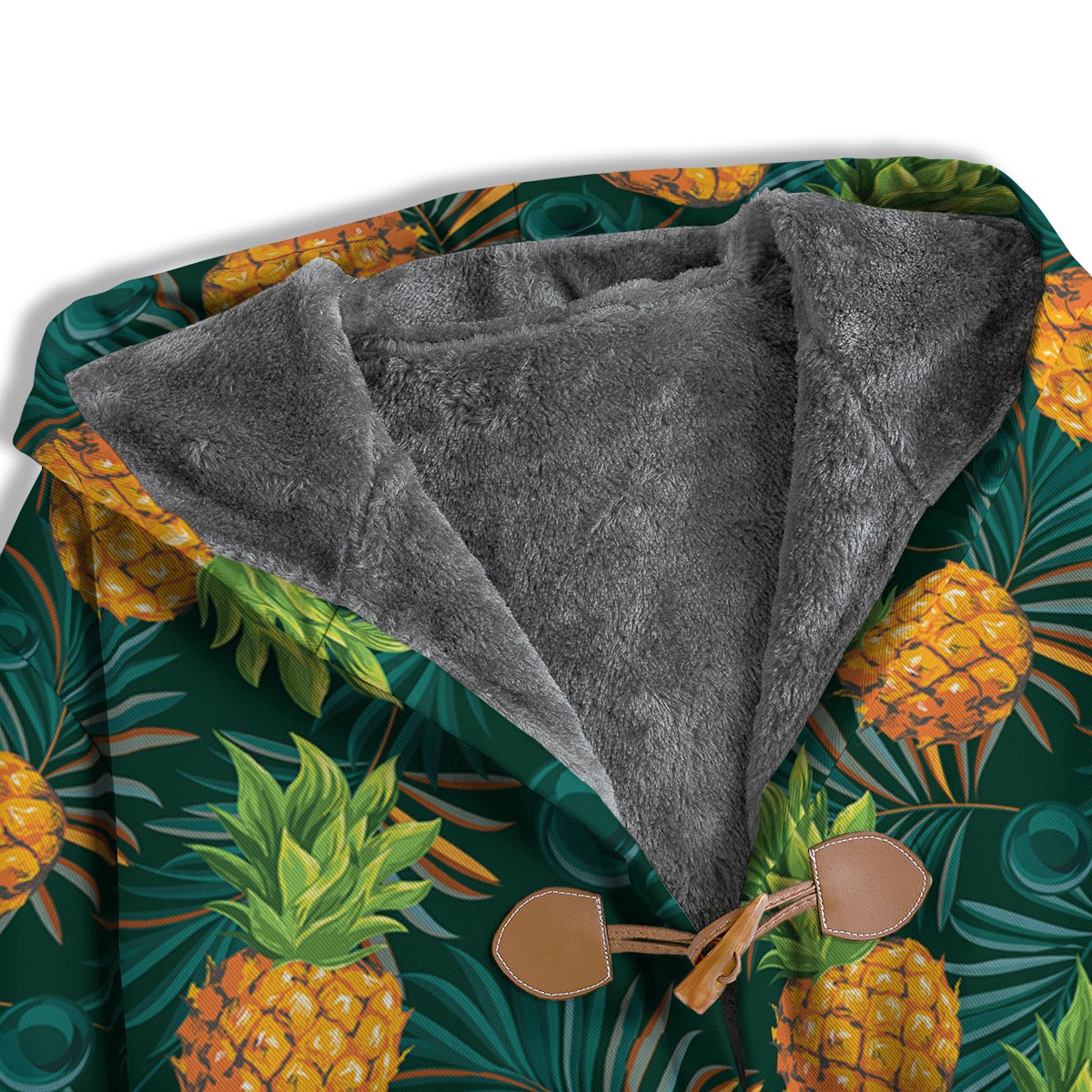 Pineapple Summer Print Pattern Men's Windbreaker Jacket-grizzshop