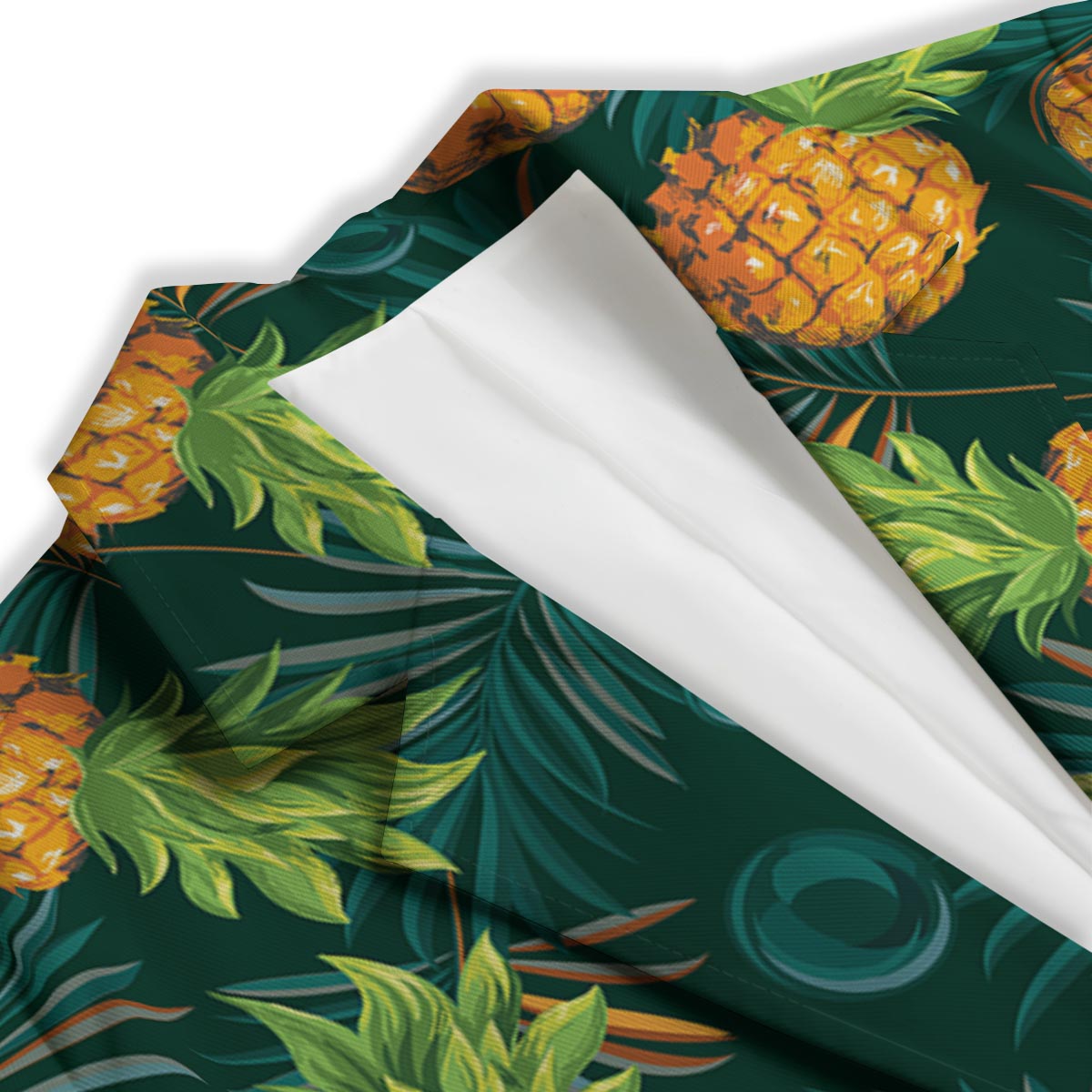 Pineapple Summer Print Pattern Women's Blazer-grizzshop