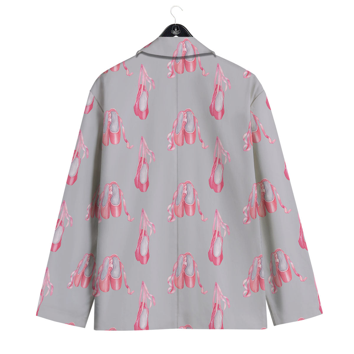 Pink Ballet Shoes Print Pattern Men's Sport Coat-grizzshop