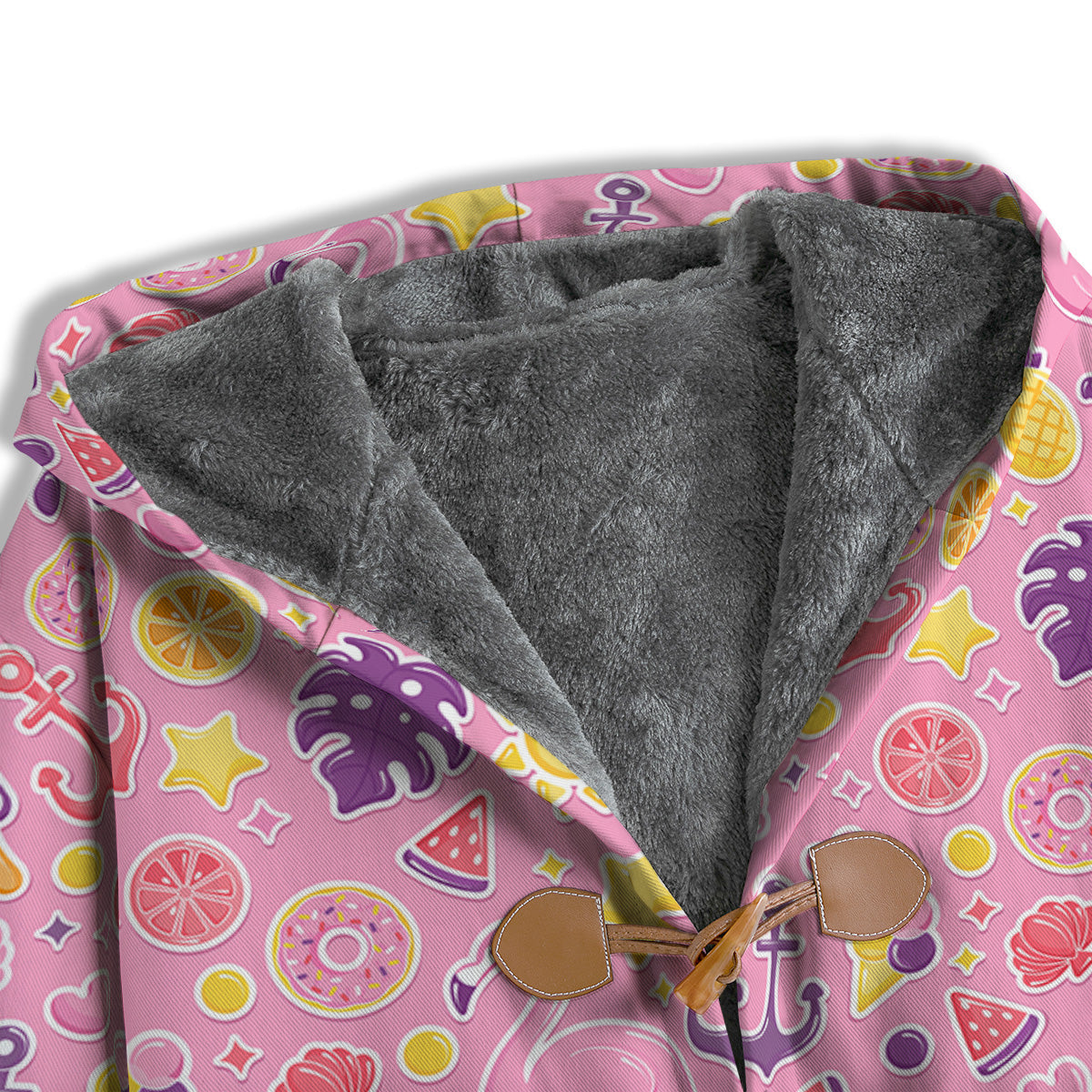 Pink Flamingo Summer Beach Print Pattern Men's Windbreaker Jacket-grizzshop