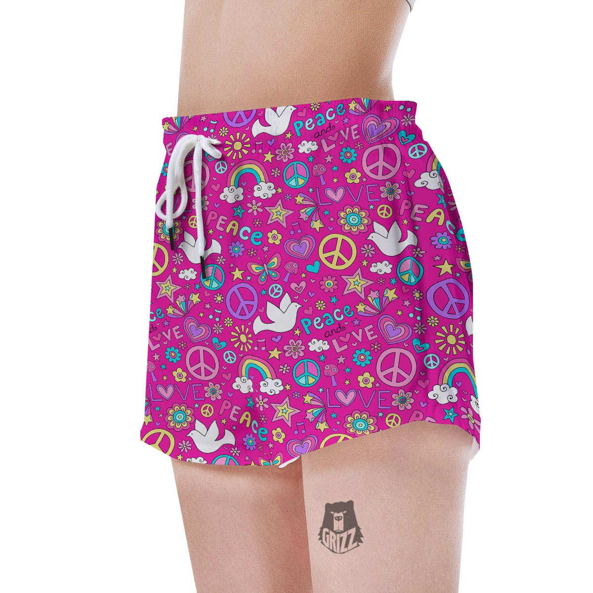 Pink Hippie Women's Shorts-grizzshop