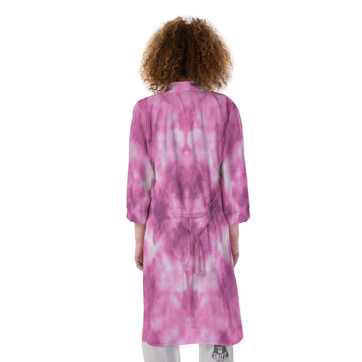 Pink Magenta Acrylic Print Pattern Kimono-grizzshop