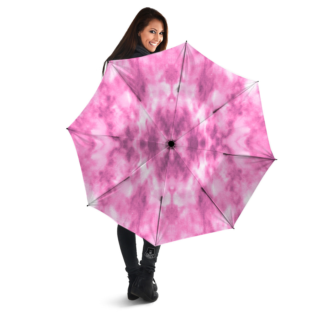 Pink Magenta Acrylic Print Pattern Umbrella-grizzshop