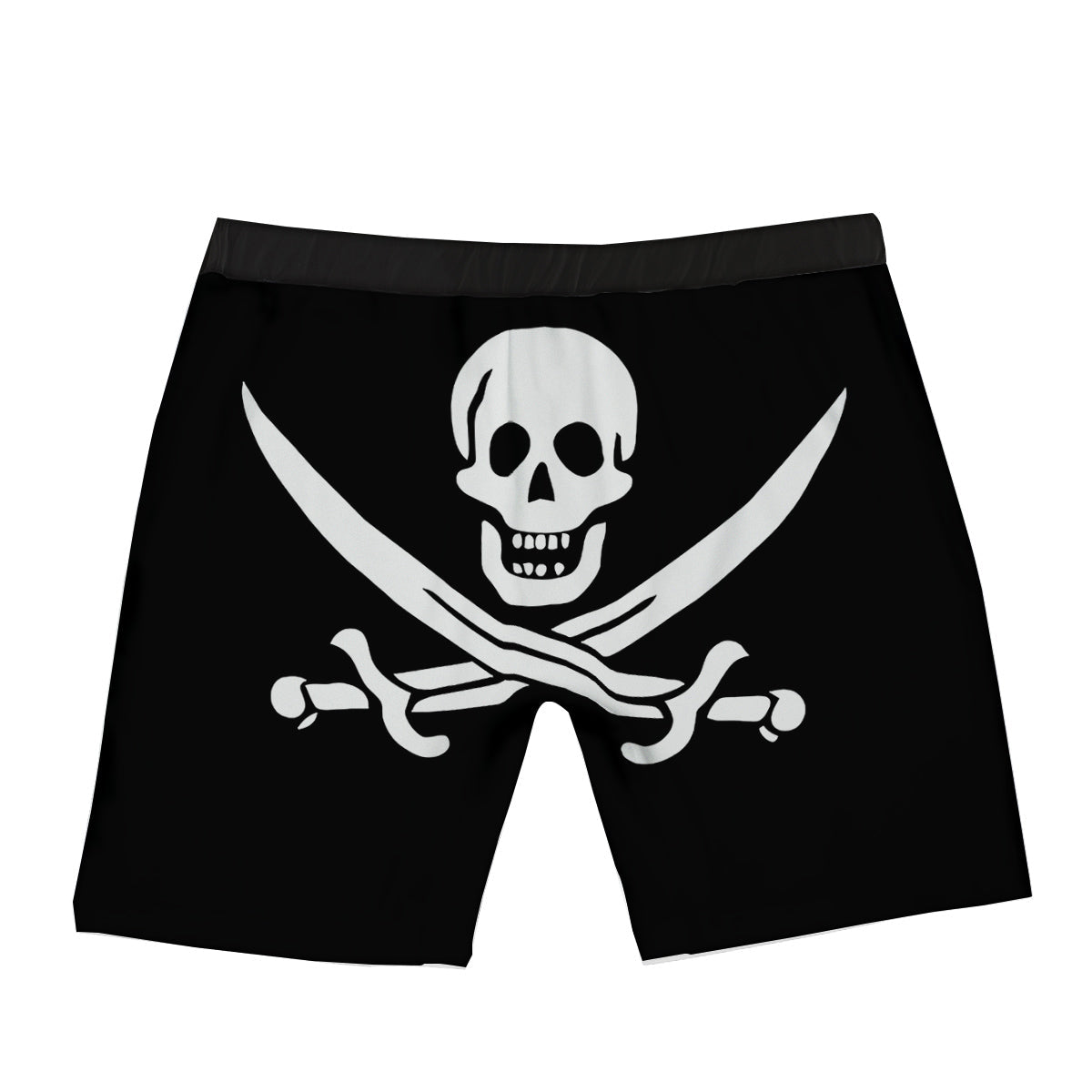 Pirate Flag Calico Jack Print Boxer Briefs-grizzshop