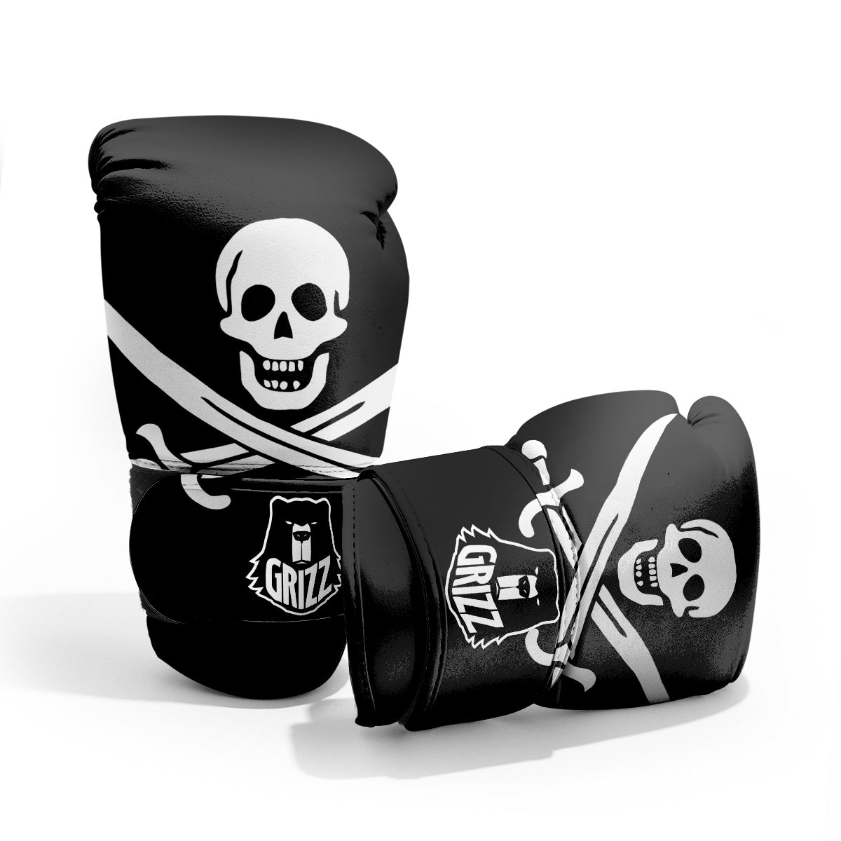 Pirate Flag Calico Jack Print Pro Boxing Glove